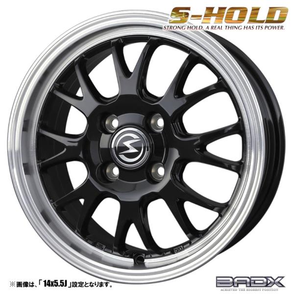 ロクサーニ ホイール4本セット BADX バドックス S-HOLD エス ロクサーニ ホイール4本セット BADX バドックス S-HOLD エス
