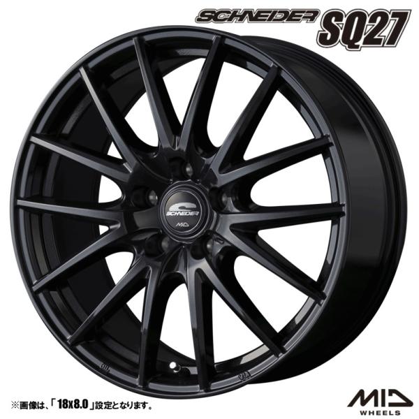 マルカサービス ホイール4本セット MID WHEELS SQ27 17インチ マルカサービス ホイール4本セット MID WHEELS SQ27 17インチ