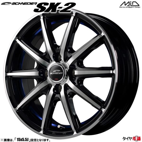 SCHNEIDER 15インチ ホイール シルバー StaG｜MID WHEELS｜日本品質の安全と技術を誇るマルカサービス