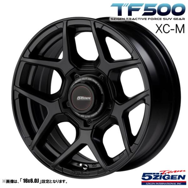 5ZIGEN ホイール4本セット ゴジゲン TF500 XC-M クロスシーメッシュ 16