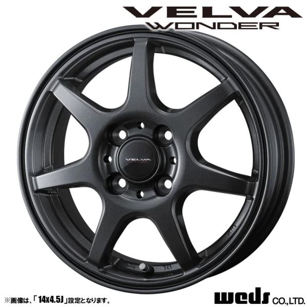 ウェッズ　16インチ ホイール 4本セット WEDS 4本セット Weds ウェッズ VELVA WONDER ヴェルヴァ