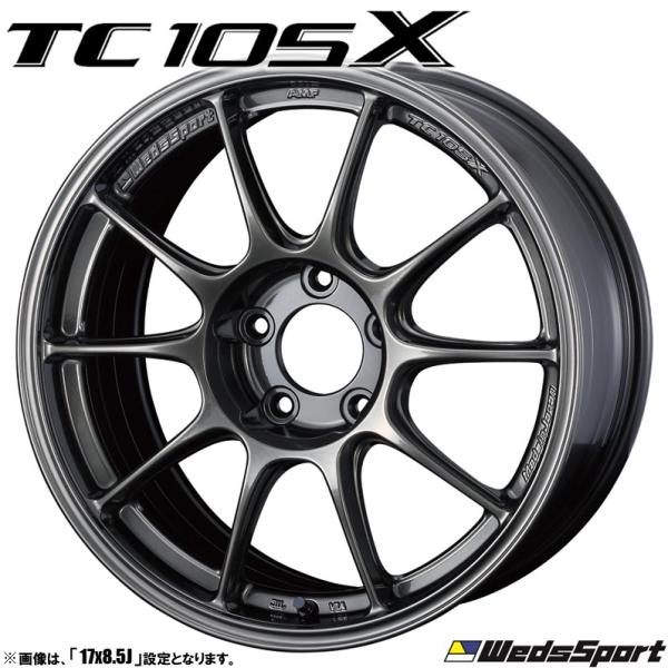 ※5/17取下げwedsホイール・DUNLOPタイヤ　4本セット　15インチ WEDS（ウェッズ） WedsSport ウェッズスポーツ TC105X 17インチ リム幅
