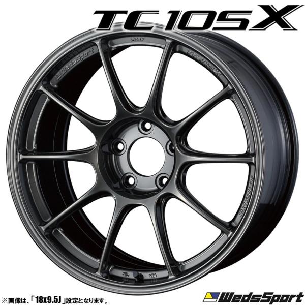 ウェッズスポーツ18インチ WEDS（ウェッズ） WedsSport ウェッズスポーツ TC105X 18インチ リム幅