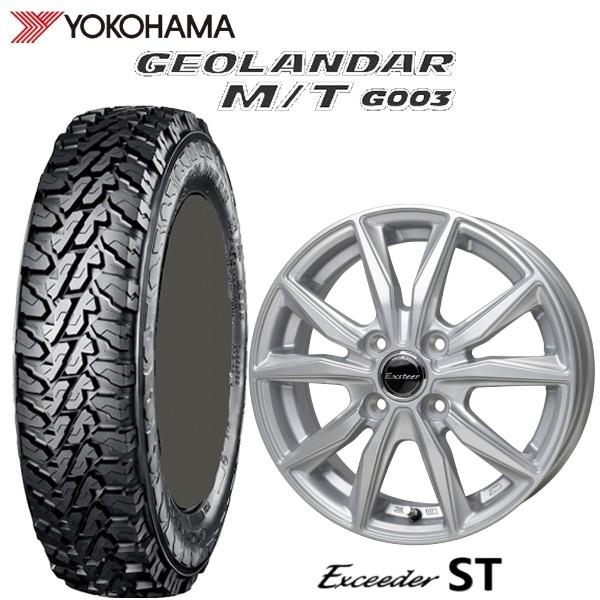 送料込☆ヨコハマジオランダーM/TG003☆145/80R12LT☆軽バン軽トラ ヨコハマタイヤ（YOKOHAMA TIRE） 145/80R12 軽トラ、軽バン GEOLANDAR
