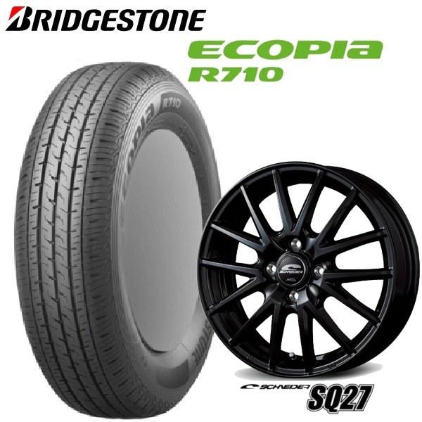 BRIDGESTONE ECOPIA 145/80R12 80/78N LT4本 BRIDGESTONE（ブリヂストン） 145/80R12 80/78N LT 軽トラック・バン用