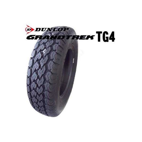 145R13 6PR  DUNLOP GRANTREK TG4/�O�����g���b�N TG4�y1�{���i�z