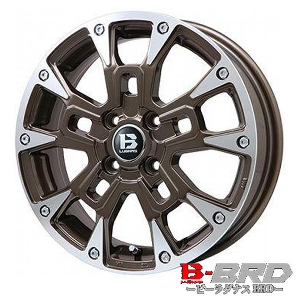 軽トラ、バン専用【アルミ単品4本価格】 B-LUGNAS BRD/ビーラグナスBRD 