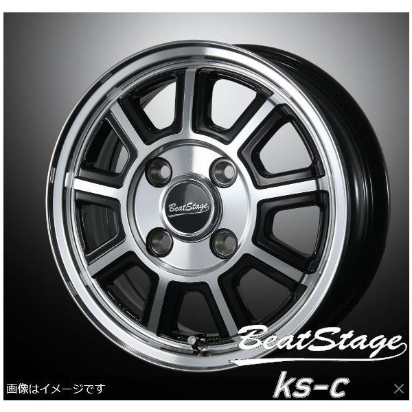 yԁy4{izBeatStage KS-C/r[gXe[W KS-C@14x4.5J@4 PCDF100