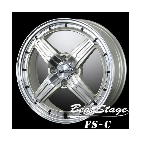 A~Pi4{i BeatStage FS-C/r[gXe[W FS-C 15x5.0J@4 PCDF100sp
