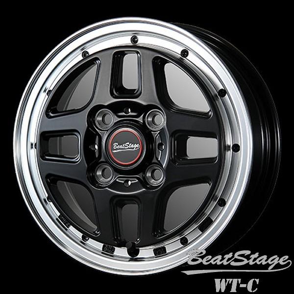 yԁy4{izBeatStage WT-C/r[gXe[W WT-C@14x4.5J@4 PCDF100