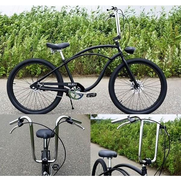 Bless Chopper Handle Bars チョッパー ハンドルバー クローム ビーチクルーザー Choppercp タイヤマート24ヤフー店 通販 Yahoo ショッピング