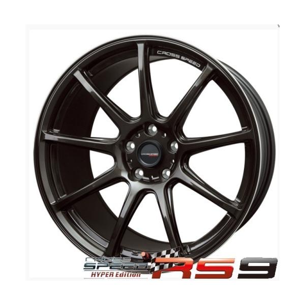 vEX/KVBȂǁyyʃA~4{izCROSS SPEED HYPER EDITION RS9 18X7.5J@5 PCDF100