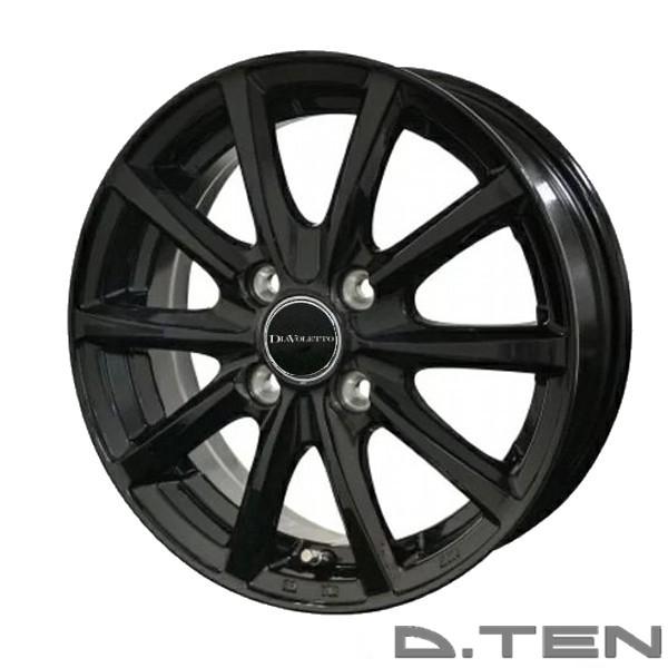 軽トラ＆軽バン【アルミ単品4本価格】D.TEN/ディーテン 12X4.00B 4穴 
