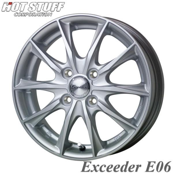 ANAECOjXEtBbgȂǁyA~Pi4{iz Exceeder E06/GNV[_[ E06 15X5.5J@4 PCDF100