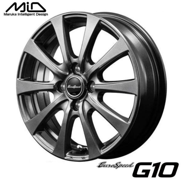 軽トラ＆バン【アルミ単品4本価格】EUROSPEED G10/ユーロスピードG10 