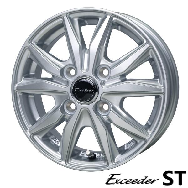 軽トラ＆軽バン【アルミ単品4本価格】Exceeder ST/エクシーダー 