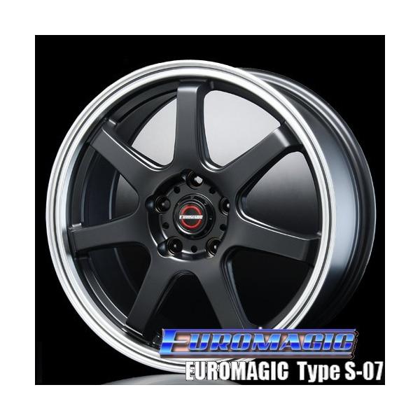 GXN@CAȂǁyA~Pi4{iz EUROMAGIC Type S-07 15x6.0J@5 PCDF114.3