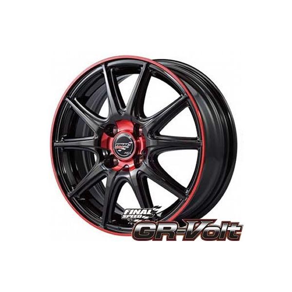15X5.0 �y�����ԁy�A���~�P�i4�{���i�zFINALSPEED GR-Volt/�t�@�C�i���X�s�[�h �W�[�A�[���{���g 15X4.5J�@4�� PCD�F100