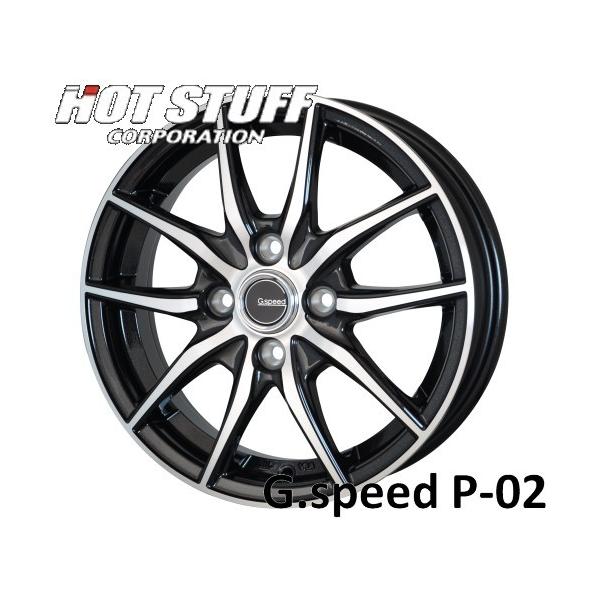 yԁy4{izG.speed P-02/W[Xs[h P-02 14x4.5J@4 PCDF100