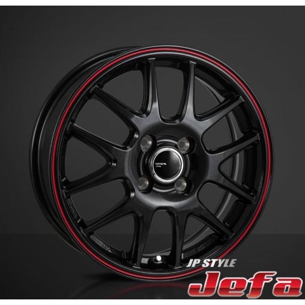 yԁyA~Pi4{izJP-STYLE JEFA/WFCs[X^CWFt@ 14X4.5J@4 PCDF100b