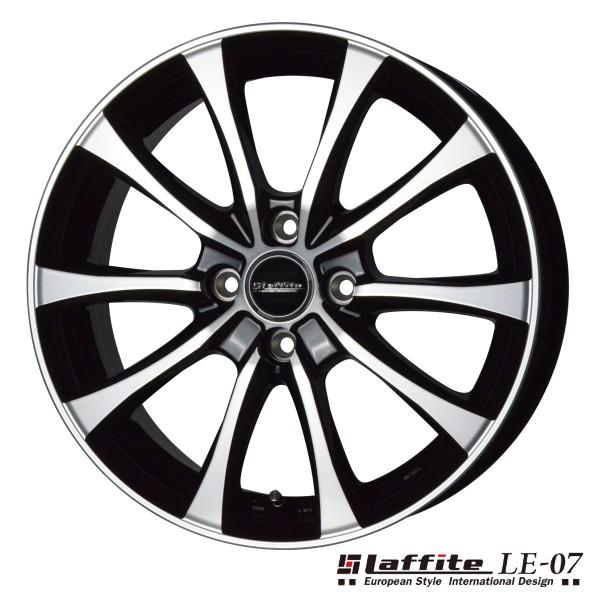 軽トラ＆軽自動車【アルミ単品4本価格】Laffite LE-07/ラフィット LE 