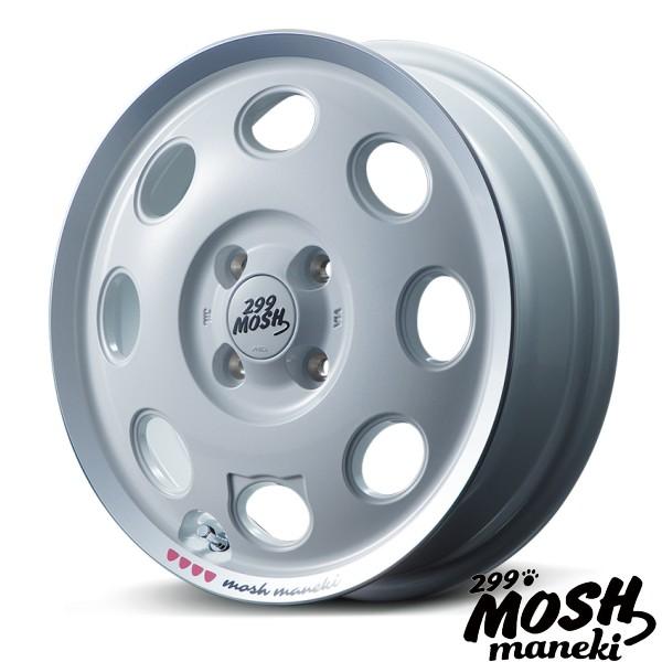 マルカサービス 軽自動車【アルミ単品4本価格】299 MOSH MANEKI