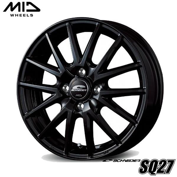 軽トラ＆軽バン【アルミ単品4本価格】SCHNEIDER SQ27/シュナイダー 