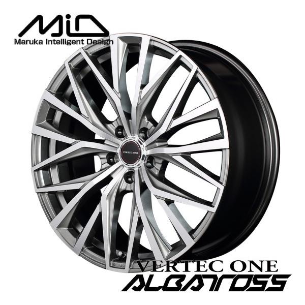 CX-5ȂǁyA~Pi4{izVERTEC ONE ALBATROSS/@[ebN AogX@18X7.0J@5 PCDF114.3