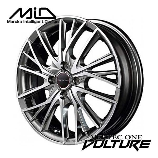 tBbgEXȂǁyyʃA~Pi4{i@VERTEC ONE VULTURE/@[ebN @`[ 16X6.0J@4 PCDF100