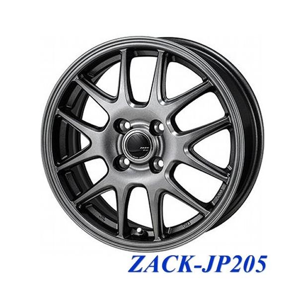 tBbgȂǁyA~Pi4{iz ZACK JP-205/UbN JP-205 15X5.5J@4 PCDF100