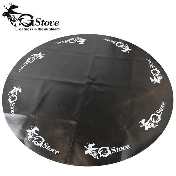 ブランド:G-stove/ノルウェーサイズ:直径：139cm素材:ファイバーグラス製生地内容:G-Stove 専用防火マット XLサイズ ラウンド×1備考:耐熱温度500℃の防火マットを敷けば、火を扱うアウトドアシーンも安心安全です。防火マ...