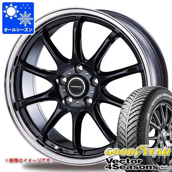 トヨタ プリウス 60系用 オールシーズンタイヤ グッドイヤー ベクター 4シーズンズ ハイブリッド 195/60R17 90H インターミラノ アヴェント F