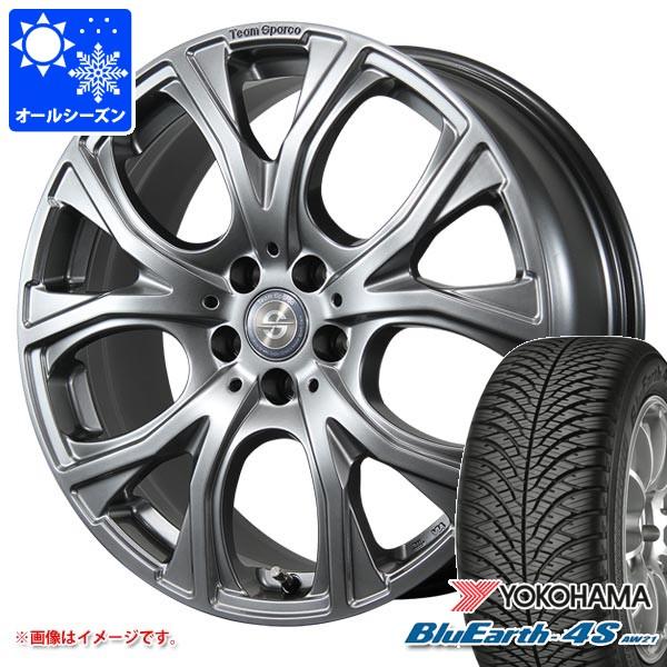 VW パサートオールトラック 3CC系用 オールシーズンタイヤ ヨコハマ ブルーアース4S AW21 225/50R17 98V XL チームスパルコ ベネージ