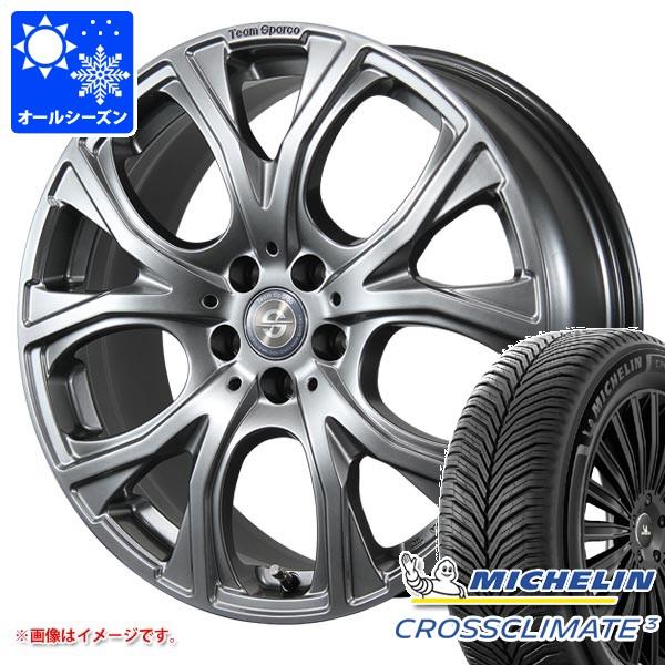 BMW U11 X1用 オールシーズンタイヤ ミシュラン クロスクライメート3 225/55R18 102V XL チームスパルコ ベネージュ