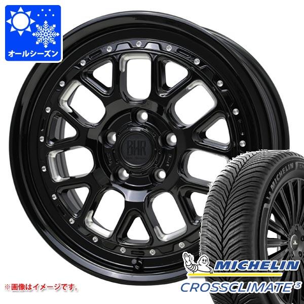 マツダ CX-8 KG系用 オールシーズンタイヤ ミシュラン クロスクライメート3 225/65R17 106V XL バークレイハードロック ヒューロン 7.