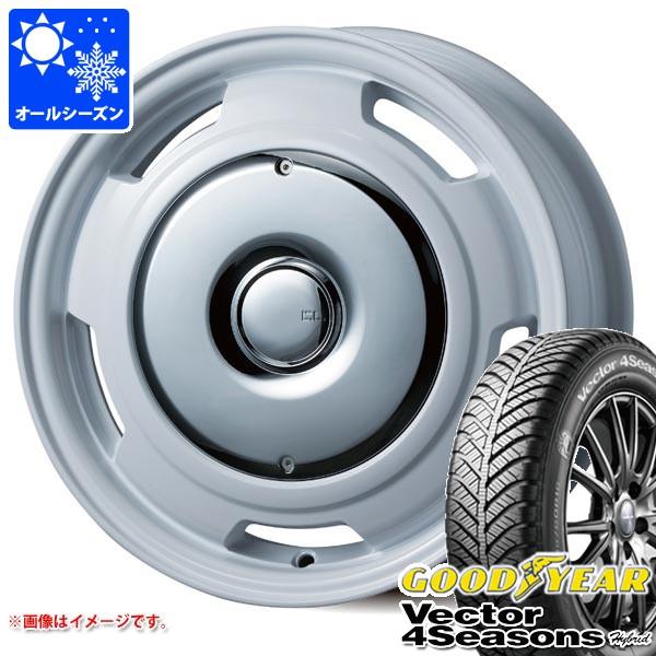 フィアット 500 312系用 オールシーズンタイヤ グッドイヤー ベクター 4シーズンズ ハイブリッド 175/65R14 82H コレクティブライン ラテ