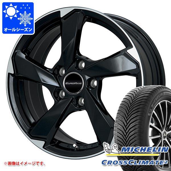 アウディ Q2 GA系用 オールシーズンタイヤ ミシュラン クロスクライメート2 215/55R17 98W XL ユーロアクシス クロスエッジ