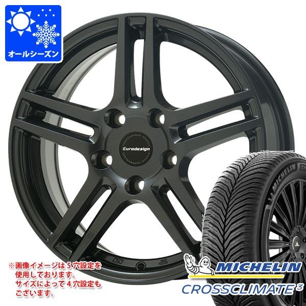 アウディ TT 8J系用 オールシーズンタイヤ ミシュラン クロスクライメート3 225/50R17 98Y XL アイガー