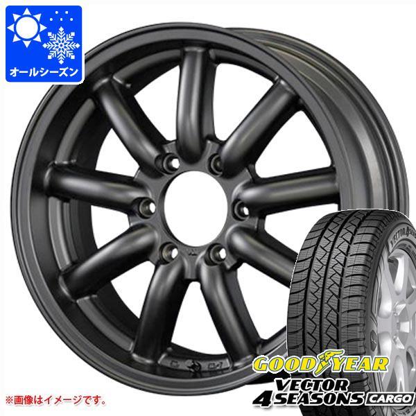 トヨタ ハイエース 200系用 オールシーズンタイヤ グッドイヤー ベクター 4シーズンズ カーゴ 195/80R15 107/105N ファブレス ヴァローネ