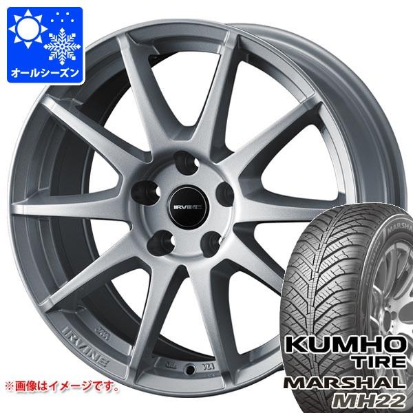 アウディ Q3 FJ系用 オールシーズンタイヤ クムホ マーシャル MH22 235/55R18 104V XL アーヴィン S02