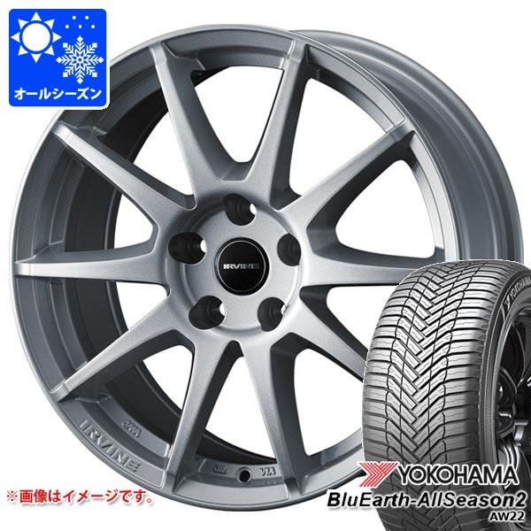 アウディ Q5 GU系用 オールシーズンタイヤ ヨコハマ ブルーアースオールシーズン2 AW22 235/55R19 105W XL アーヴィン S02