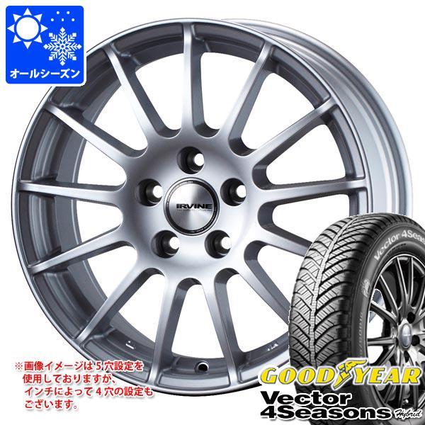 アウディ A3 8V系用 オールシーズンタイヤ グッドイヤー ベクター 4シーズンズ ハイブリッド 205/55R16 91H アーヴィン F01