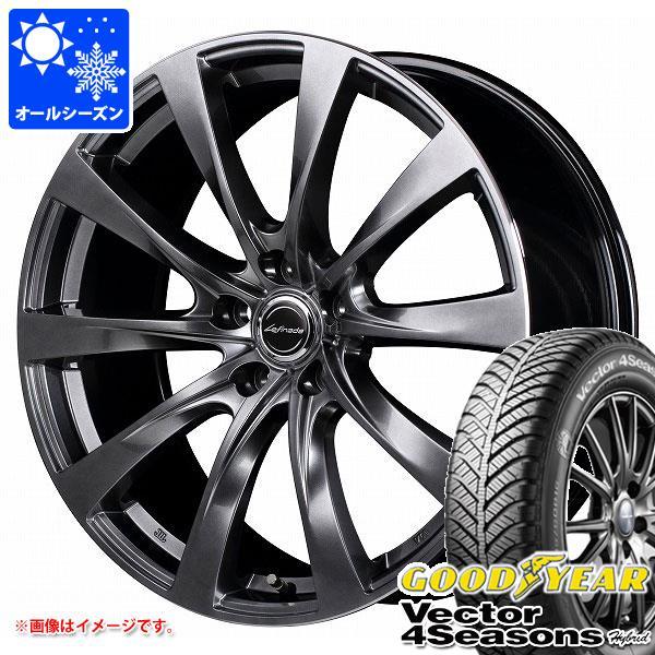 レクサス HS用 オールシーズンタイヤ グッドイヤー ベクター 4シーズンズ ハイブリッド 225/45R18 91H  レフィナーダ モーション2 7.5-1