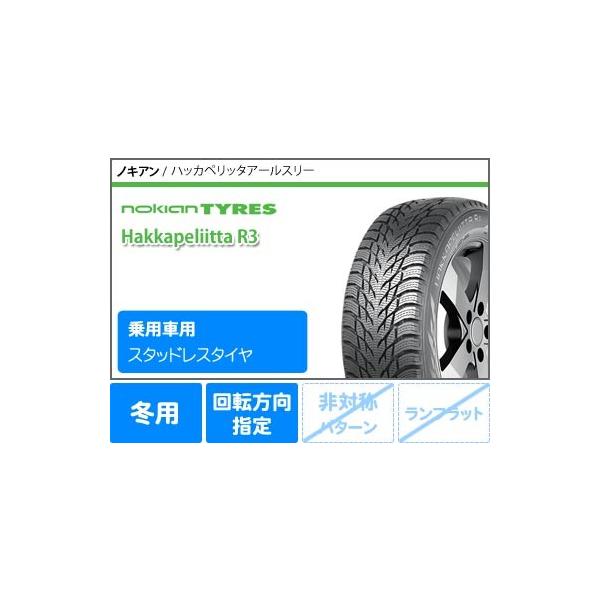 R3 ノキアン Leoskpb タイヤマックス Sk 98r 225 50r17 Sk ハッカペリッタ Xl レオニス 7 0 17 ハッカペリッタ Xl Pbミラーカット スタッドレスタイヤ