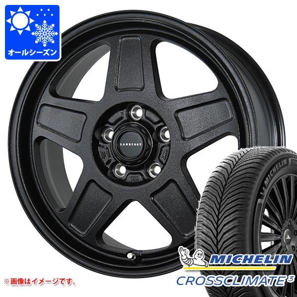 マツダ CX-8 KG系用 オールシーズンタイヤ ミシュラン クロスクライメート3 235/65R17 108W XL ランドフット GWD 7.0-17