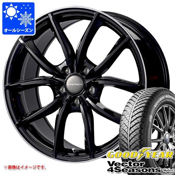 シトロエン グランドC4スペースツアラー B78系用 オールシーズンタイヤ グッドイヤー ベクター 4シーズンズ ハイブリッド 205/55R17 XL ユーロ