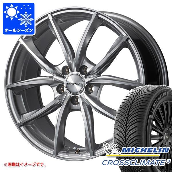 ボルボ XC40 XB系用 オールシーズンタイヤ ミシュラン クロスクライメート3 235/55R18 104V XL ユーロテック VPライン