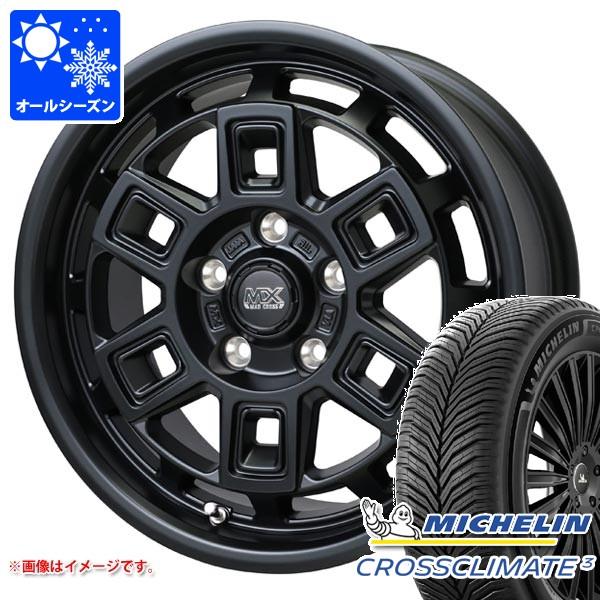 マツダ CX-5 KE/KF系用 オールシーズンタイヤ ミシュラン クロスクライメート3 225/65R17 106V XL マッドクロス アイヴァー 7.0-