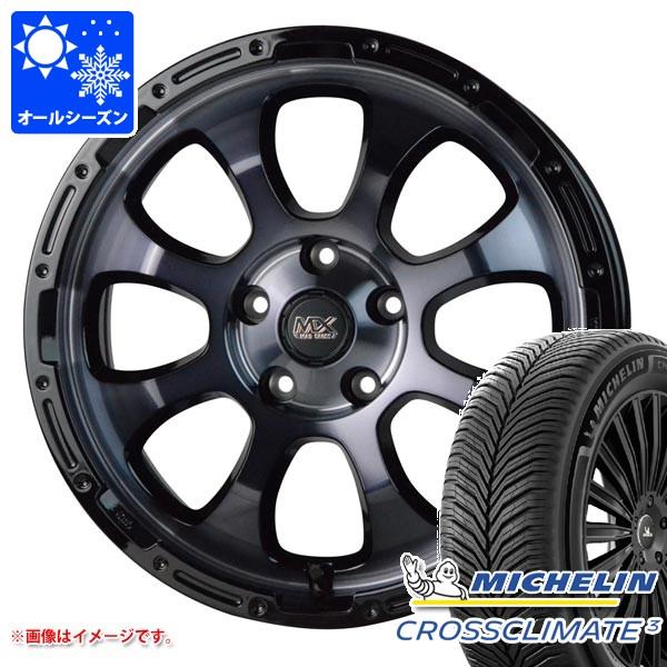 マツダ CX-8 KG系用 オールシーズンタイヤ ミシュラン クロスクライメート3 225/65R17 106V XL マッドクロスグレイス 7.0-17
