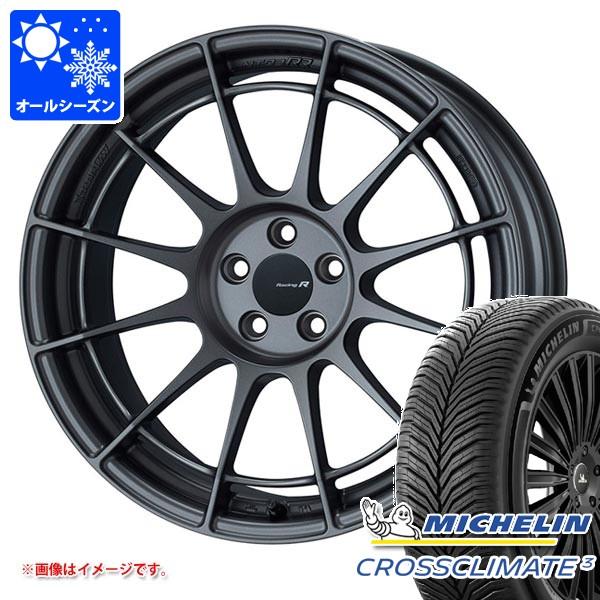 ホンダ シビック タイプR FK8用 オールシーズンタイヤ ミシュラン クロスクライメート3 スポーツ 245/40R18 97Y XL エンケイ レーシング 
